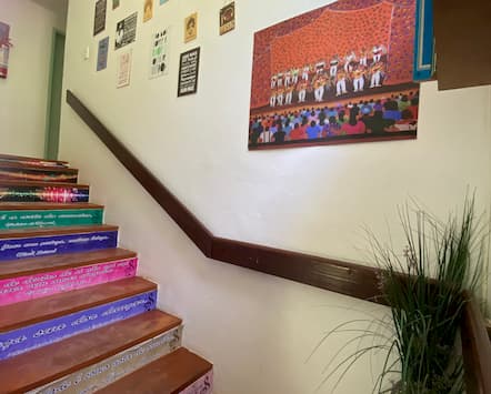 Escada Interna - Pousada Liras da Poesia
